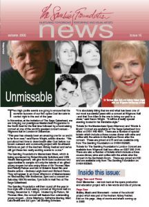 Front cover for Issue 15 – Autumn 2005