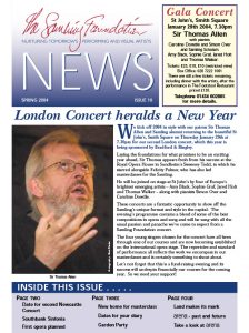 Front cover for Issue 10 – Spring 2004