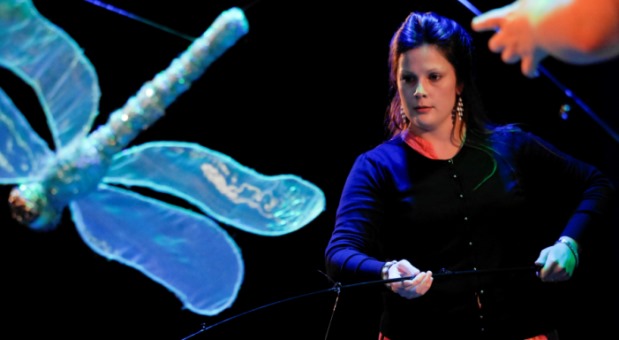 Ruth Jenkins-Róbertsson in rehearsal