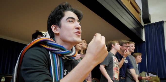 Samling Academy Participant Yazdan Qafouri.