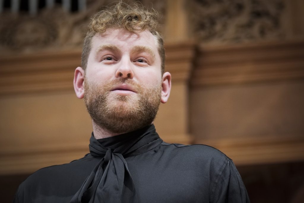 Harry Grigg, Samling Artist Programme Masterclass, Marchmont House. Photo credit: Mark Pinder