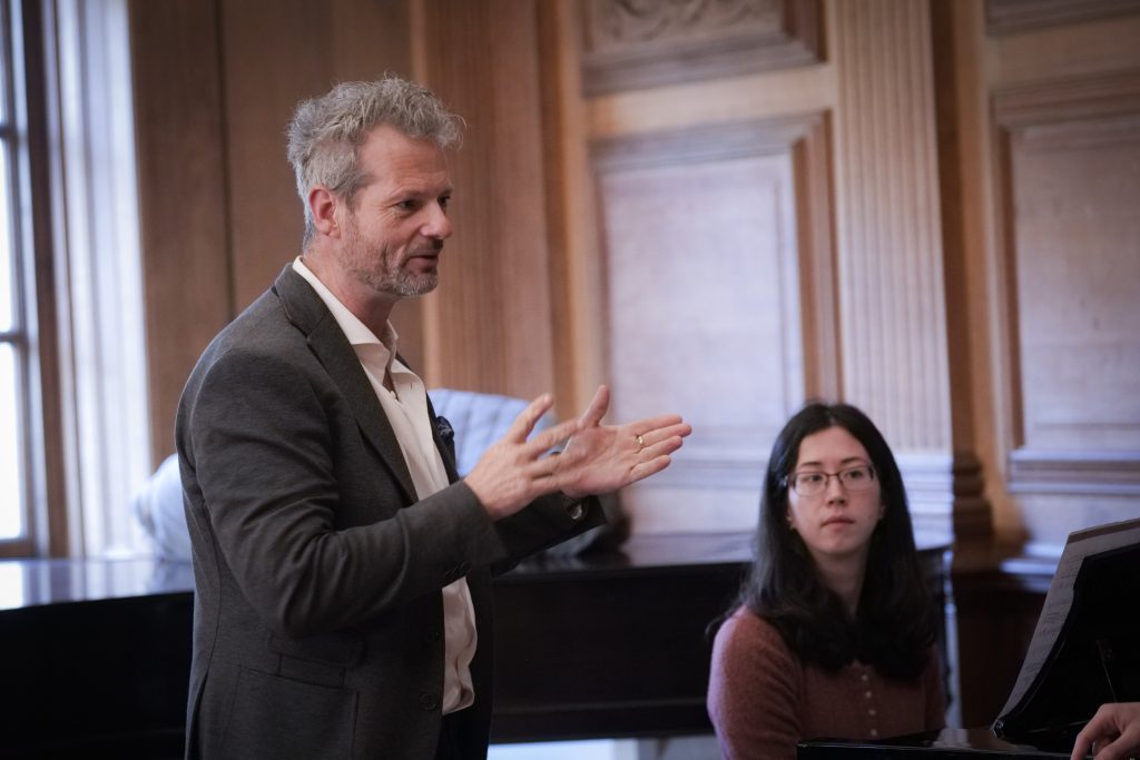 Krystal Tunnicliffe and Paul-Emmanuel Thomas, Samling Artist Programme, Marchmont House. Photo credit: Mark Pinder